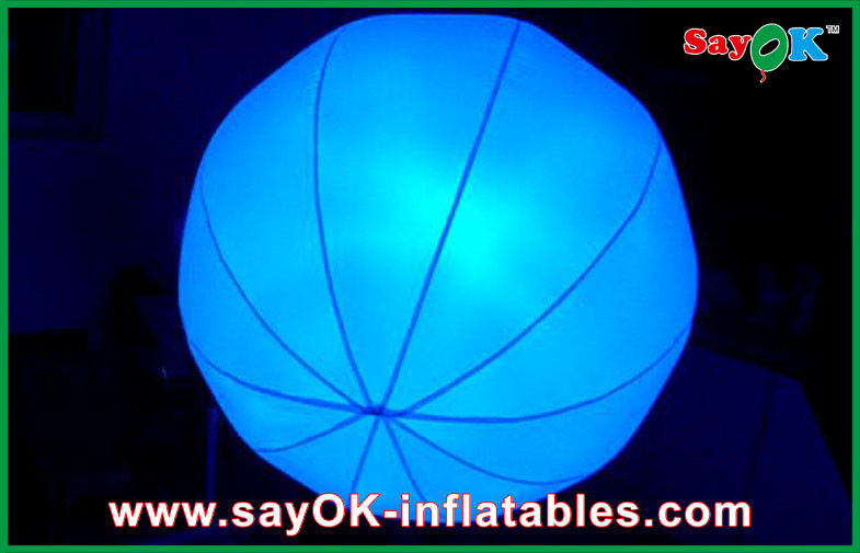 Yellow / Blue LED Balloon Lights Chrismas Inflatable Stage Decoration