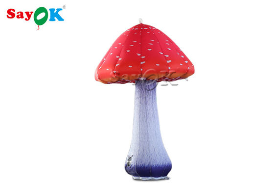1 meter reusachtige opblaasbare verlichting decoratie champignon nachtlamp afstandsbediening