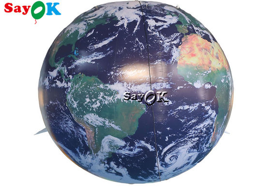 School evenement 2,5m 8ft opblaasbare aardbol model decoratief met led verlichting