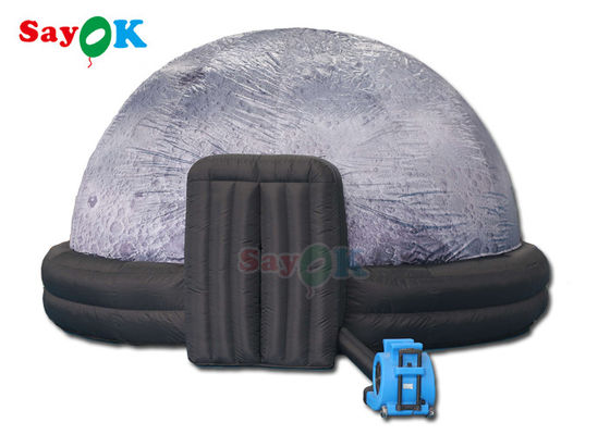 Craft 5m Diameter Dome Opblaasbare Planetarium Tent Custom Logo Patroon
