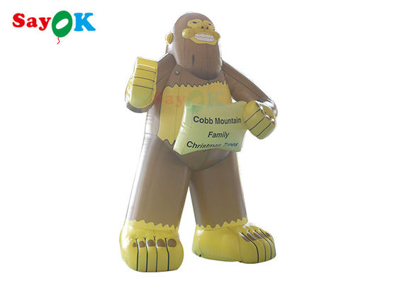 Aangepaste Grootte Reuze Opblaasbaar Gorilla For Commercial Advertising