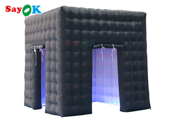 Van de de Fotocabine van de stadiumdecoratie Draagbare Opblaasbare de Bijlage Zwarte Kleur