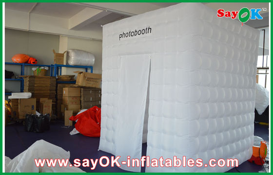 210D opblaasbare fotobooth met led-licht