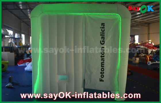 Opblaasbare Fotostudio 2.3*2*2.2m Opblaasbare Fotocabine met LEIDENE Verlichting, Ce/Standaard de Luchtventilator van Ul