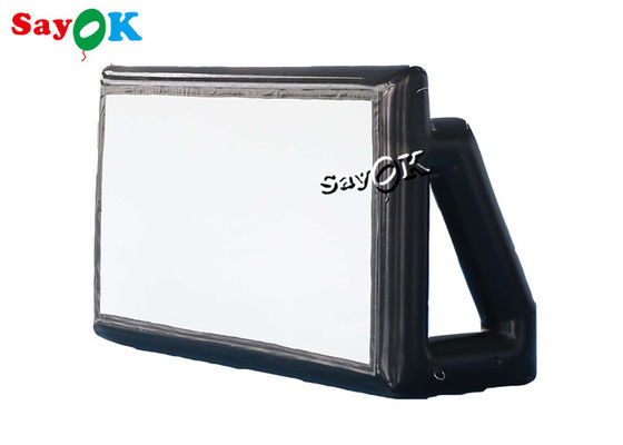 De Schermen Luchtdicht Front Projection Inflatable Movie Screen van de binnenplaatsfilm met Pomp 3x1.75mH