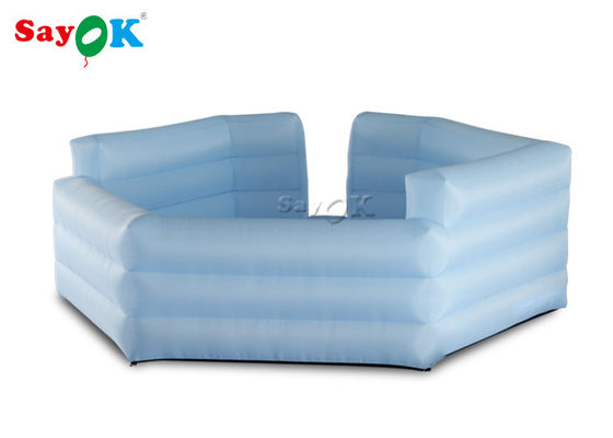 Van de Doek de Opblaasbare Sporten van Oxford van de Spelengaga ball pit with electric van de de Luchtventilator Opblaasbare Spelen voor Jonge geitjes