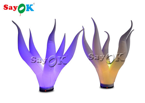 Op maat gemaakt Nylon 3m opblaasbare LED zeewier voor festival