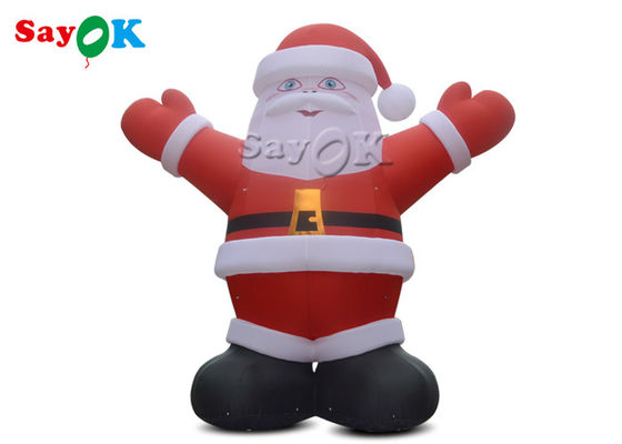 Vakantieversieringen 6m pvc opblaasbare kerstman