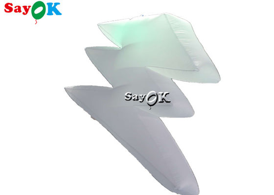 Nylon stof hangend opblaasbaar bliksem decoratie Windbestendige