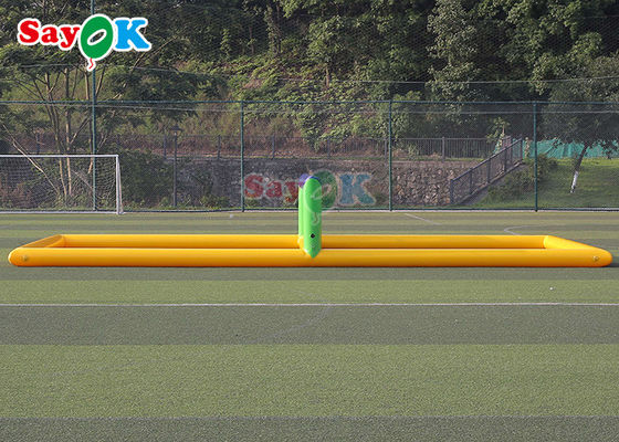Luchtdicht opblaasbaar volleybalveld zwembad 0,9mm PVC watervolleybalbaan opblazen water speelgoed voor sport water games