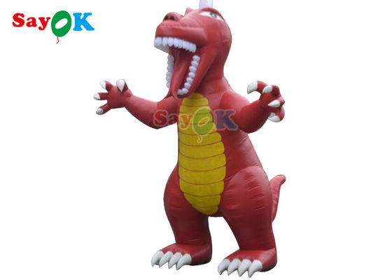 Opblaasbare kerstdinosaurus PVC-doek Reus Opblaasbare raptor Dinosaurus Luchtballon Dinosaurus