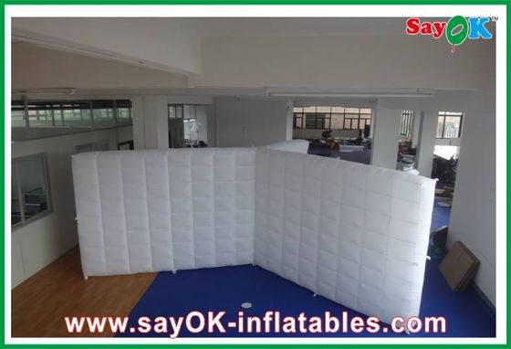 Opblaasbare tent op maat Air opblaasbare wand / opgeblazen led licht gezamenlijke muur voor bruiloft