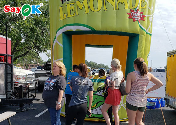 Opblaasbare tuin tent mobiele opblaasbare reclame limonade standende stand drank bar promotie